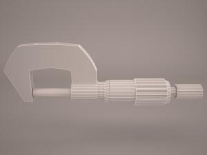 micrometer 3D Model