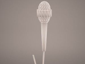 microphone Model 3D
