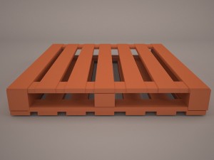 pallette 3D Model