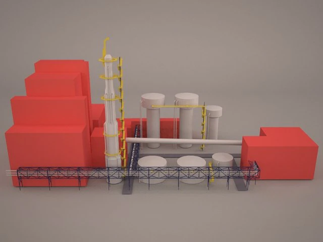 piping 1 3D Model .c4d .max .obj .3ds .fbx .stl .blend 