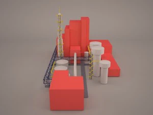 piping 1 3D Model