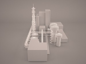 piping 1 3D-Modell
