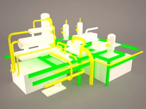 rurociągi 2 Model 3D