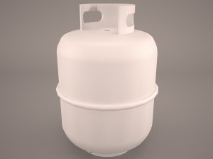 propane gas cylinder 3D Model