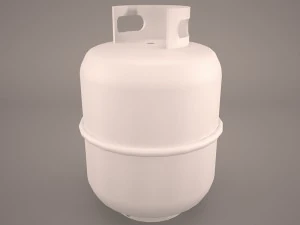 프로판 가스 실린더 3D 모델