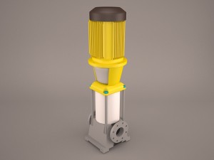 grundfos pump 3D Model