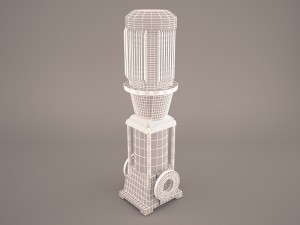 grundfos pump 3D Model