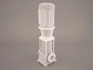 grundfos pump 3D Model