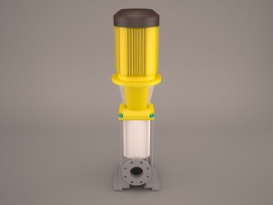 grundfos pump 3D Model
