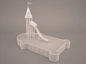 rocket slide 3D Model