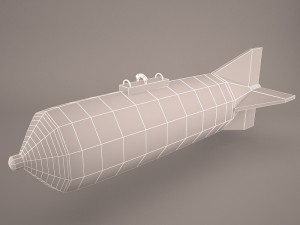 aim-120 amraam 3D Model