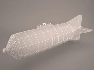 aim-120 amraam 3D Model