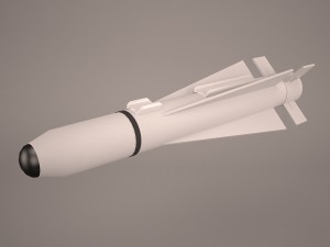 aircraft missile agm-65b maverick 3D Model