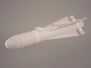 aircraft missile agm-65b maverick 3D Model