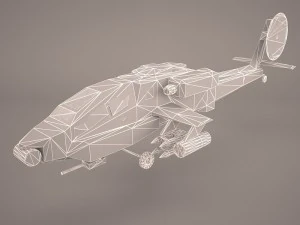 ah-64 apache 3D Model