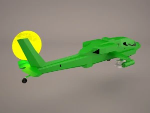 ah-64 apache 3D Model