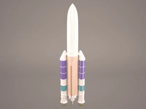 ariane Modelo 3D