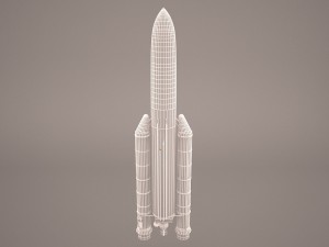 ariane 3Dモデル