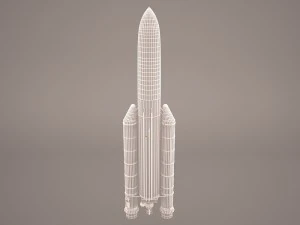 ariane 3D Model