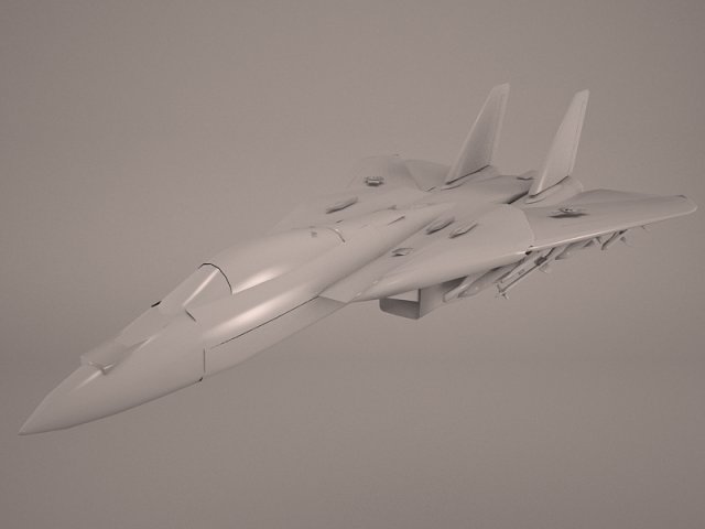F14 tomcat 3D मॉडल .c4d .max .obj .3ds .fbx .stl .blend 