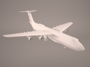 c-5 galaxy usaf travis 3D Model
