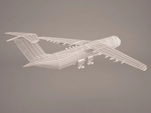 c-5 galaxy usaf travis 3D Model
