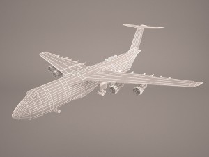 c-5 galaxy usaf travis 3D Model