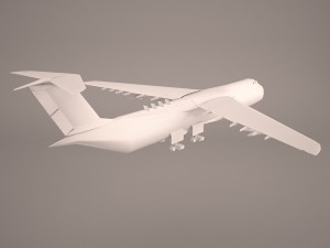 c-5 galaxy usaf travis 3D Model