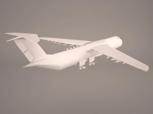 c-5 galaxy usaf travis 3D Model