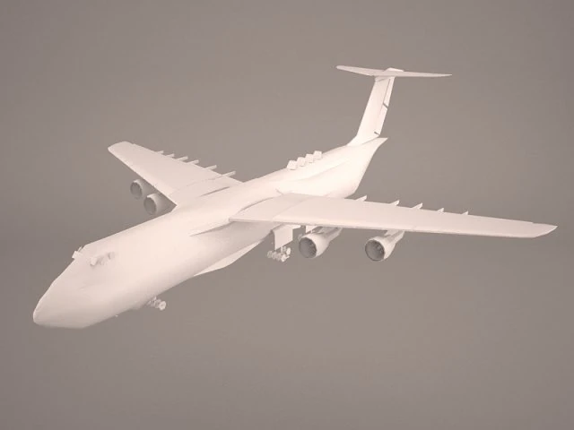c-5 galaxy usaf travis 3D Model .c4d .max .obj .3ds .fbx .stl .blend 