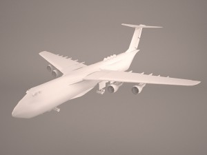 c-5 galaxy usaf travis 3D Модель