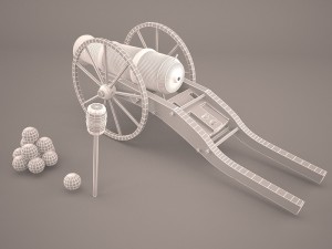 vessel cannon 3D Model