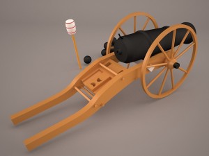 vessel cannon 3D Model