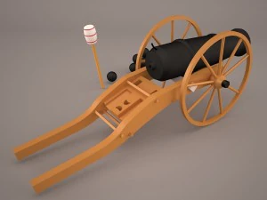 vessel cannon 3D Model
