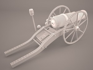 vessel cannon 3D Model