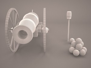 vessel cannon 3D Model