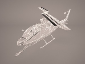 ah-1w cobra alt 3D 모델