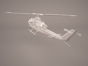 ah-1w cobra alt 3D 모델