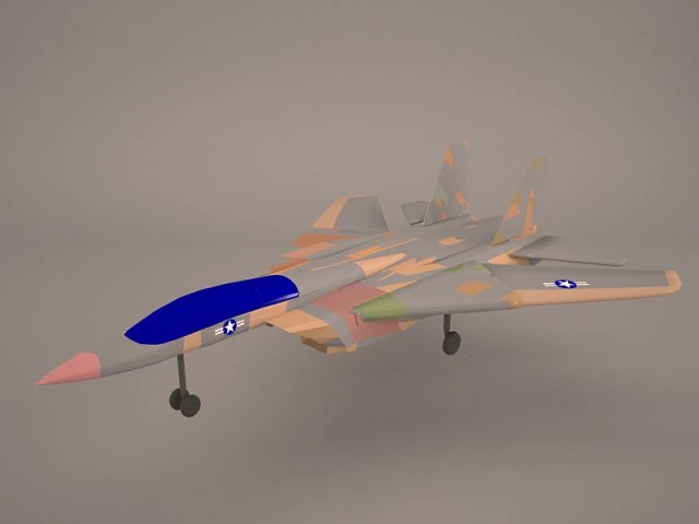 f14 tomcat 3D Model .c4d .max .obj .3ds .fbx .stl .blend 