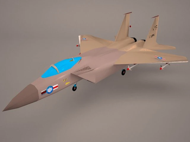 f15 tomcat 3D Model .c4d .max .obj .3ds .fbx .stl .blend 