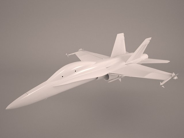 f18 tomcat 3D 模型 .c4d .max .obj .3ds .fbx .stl .blend 