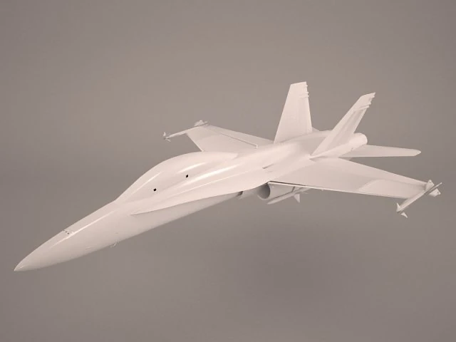 f18 tomcat 3D Model .c4d .max .obj .3ds .fbx .stl .blend 