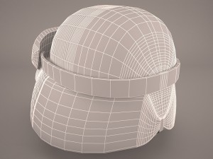 combat helmet ballistic 3D Модель