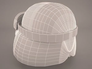 战斗头盔弹道 3D 模型