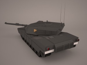 m1a1 abrams us tank 3D Model