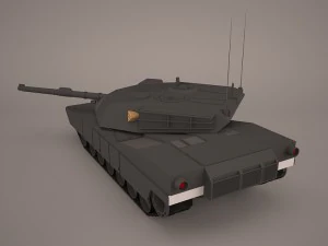 m1a1 abrams us tank 3D Model