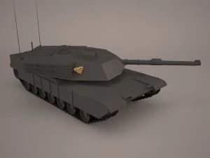 m1a1 abrams us tank 3D Model
