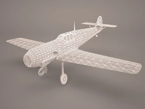 messerschmitt me109 3D Model