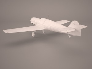 messerschmitt me109 3D Model