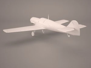 messerschmitt me109 3D Model